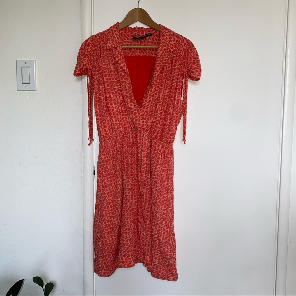 Anthropologie Maeve Geometrical Dress